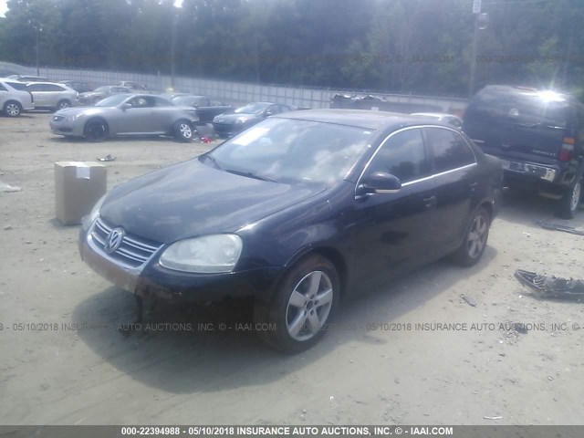 3VWRZ71K79M122030 - 2009 VOLKSWAGEN JETTA SE/SEL BLACK photo 2