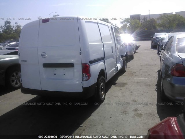 3N6CM0KN4HK711163 - 2017 NISSAN NV200 2.5S/2.5SV WHITE photo 4