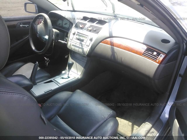 4T1CA30P56U083639 - 2006 TOYOTA CAMRY SOLARA SE/SLE ვერცხლისფერი ფოტო 5