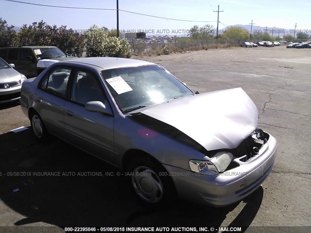 1NXBR18E3YZ319946 - 2000 TOYOTA COROLLA VE/CE/LE 银色 照片 1