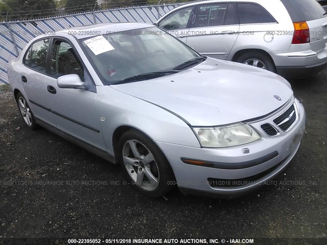 YS3FB45S541040640 - 2004 SAAB 9-3 LINEAR SILVER photo 1