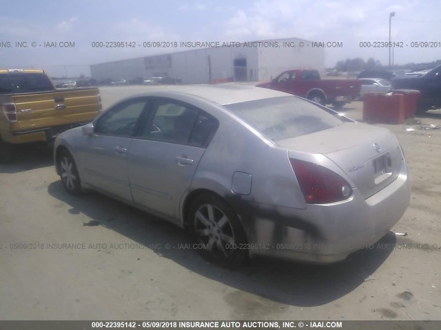 1N4BA41E95C821102 - 2005 NISSAN MAXIMA SE/SL SILVER photo 3