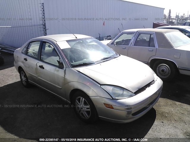 1FAFP34P2YW381878 - 2000 FORD FOCUS SE/SE COMFORT GOLD photo 1