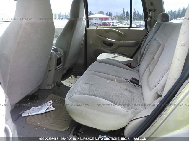 1FMPU16L92LA61595 - 2002 FORD EXPEDITION XLT 金色 照片 8