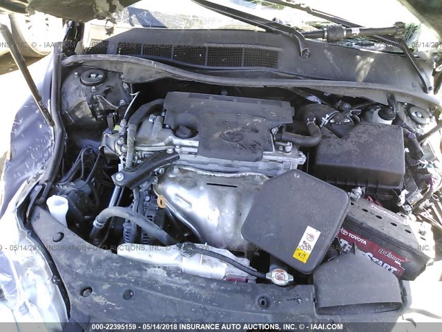 4T1BF1FK7HU648263 - 2017 TOYOTA CAMRY LE/XLE/SE/XSE BLACK photo 10