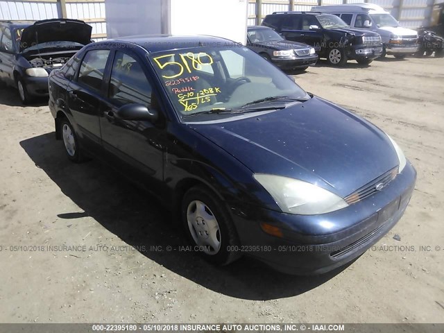 1FAFP33P53W273667 - 2003 FORD FOCUS LX BLUE photo 1