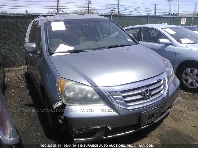 5FNRL38728B017476 - 2008 HONDA ODYSSEY EXL ვერცხლისფერი ფოტო 1