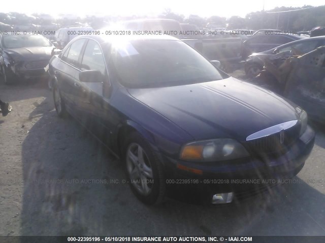 1LNHM87A91Y628318 - 2001 LINCOLN LS BLUE photo 1