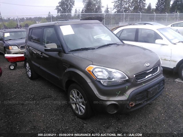 KNDJT2A67D7546351 - 2013 KIA SOUL +/!/SPORT BEIGE photo 1