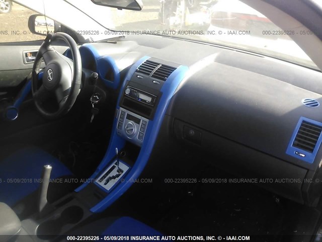 JTKDE167650041519 - 2005 TOYOTA SCION TC 蓝色 照片 5
