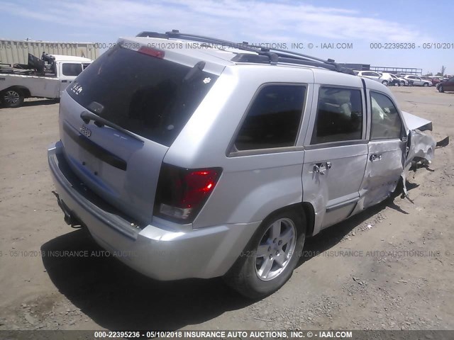 1J8GS48K37C573191 - 2007 JEEP GRAND CHEROKEE LAREDO/COLUMBIA/FREEDOM 银色 照片 4