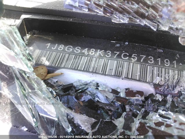 1J8GS48K37C573191 - 2007 JEEP GRAND CHEROKEE LAREDO/COLUMBIA/FREEDOM 银色 照片 9