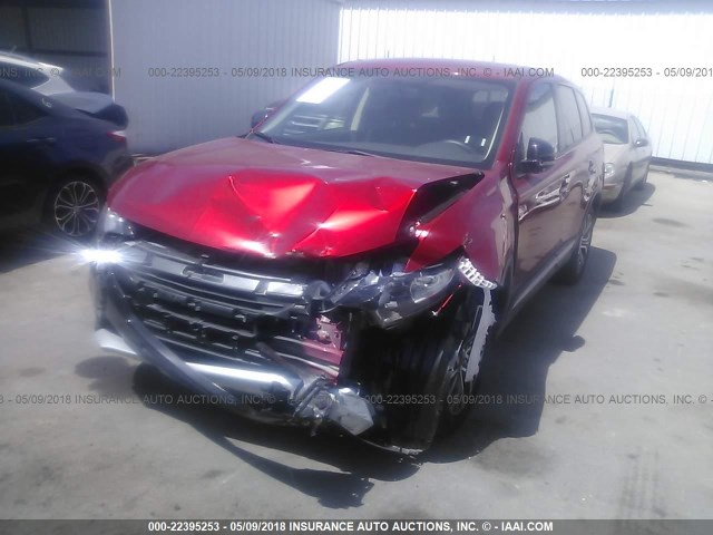 JA4AD2A38HZ063944 - 2017 MITSUBISHI OUTLANDER ES 红色 照片 2