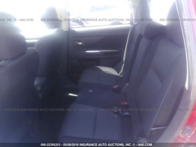 JA4AD2A38HZ063944 - 2017 MITSUBISHI OUTLANDER ES 红色 照片 8