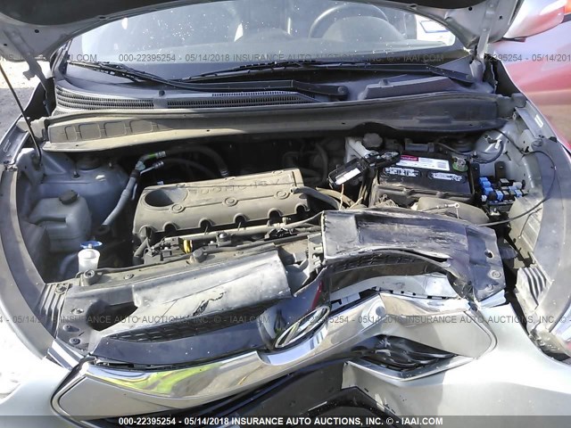 KM8JUCAC8CU403218 - 2012 HYUNDAI TUCSON GLS/LIMITED SILVER photo 10