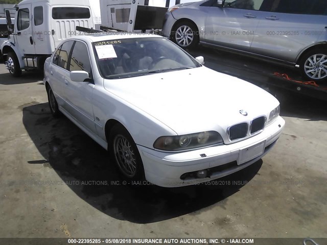 WBADT43461GX25865 - 2001 BMW 525 I AUTOMATIC WHITE photo 1