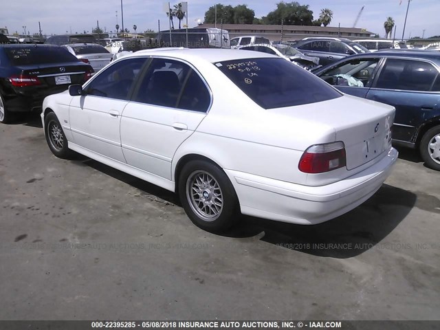 WBADT43461GX25865 - 2001 BMW 525 I AUTOMATIC WHITE photo 3