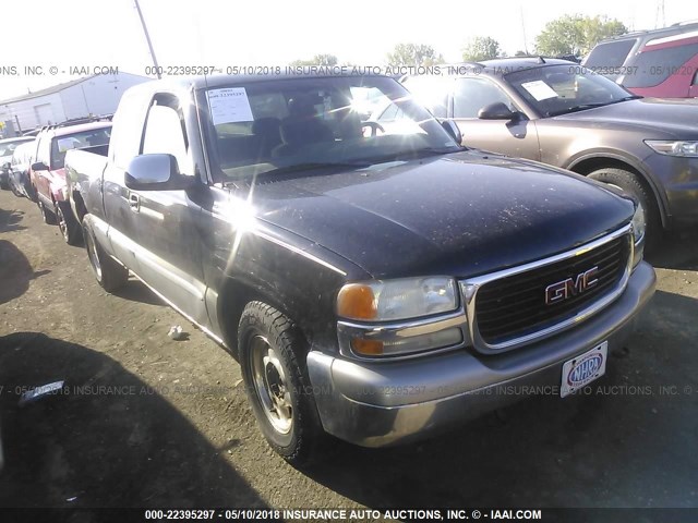 2GTEC19V4Y1263979 - 2000 GMC NEW SIERRA C1500 BLACK photo 1