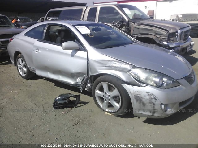 4T1CA38P35U053946 - 2005 TOYOTA CAMRY SOLARA SE/SLE SILVER photo 6