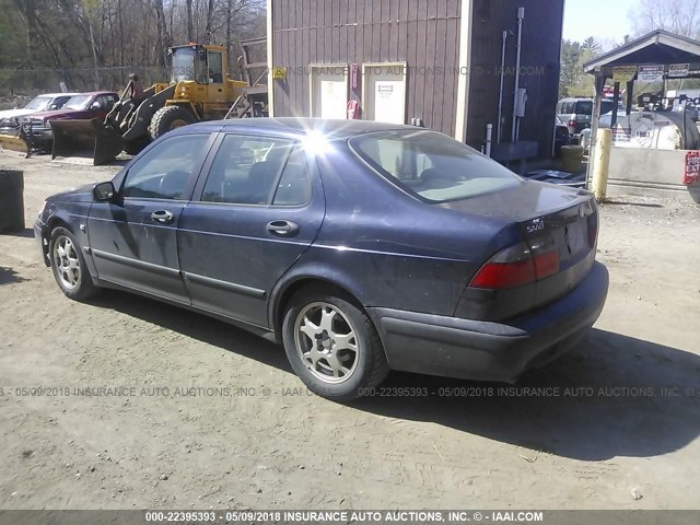 YS3ED48E1Y3065265 - 2000 SAAB 9-5 BLUE photo 3