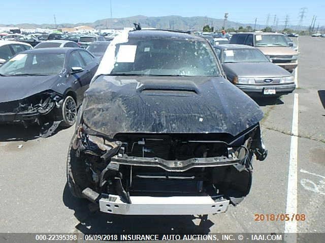 JTEBU5JR0G5371983 - 2016 TOYOTA 4RUNNER SR5 PREM/LTDL/TRAIL/TRD BLACK photo 6