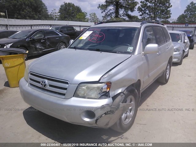 JTEDP21A150056581 - 2005 TOYOTA HIGHLANDER LIMITED SILVER photo 6