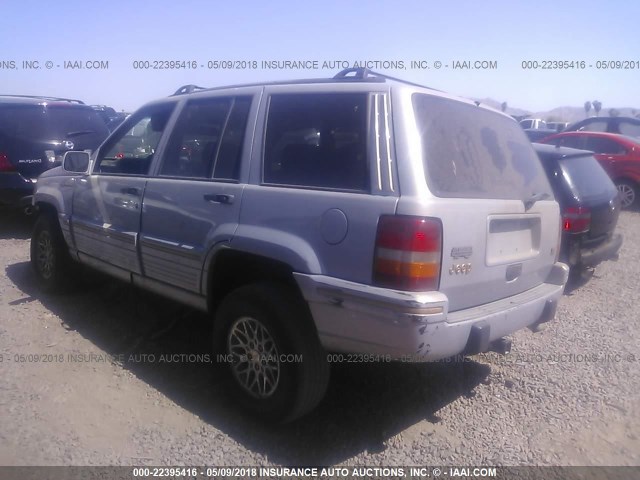 1J4GZ78YXSC634077 - 1995 JEEP GRAND CHEROKEE LIMITED/ORVIS GRAY photo 3