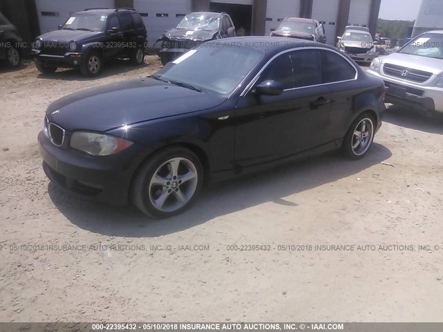 WBAUP93578VF47838 - 2008 BMW 128 I Dark Blue photo 2