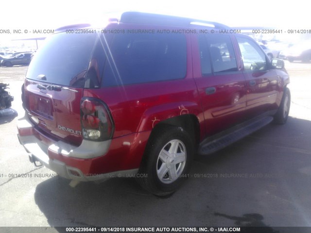 1GNET16S936172578 - 2003 CHEVROLET TRAILBLAZER EXT RED photo 4