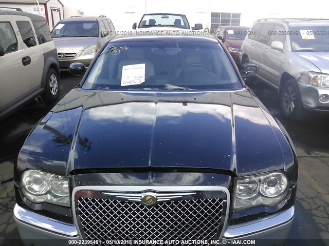 2C3KA53G86H464321 - 2006 CHRYSLER 300 TOURING GRAY photo 6