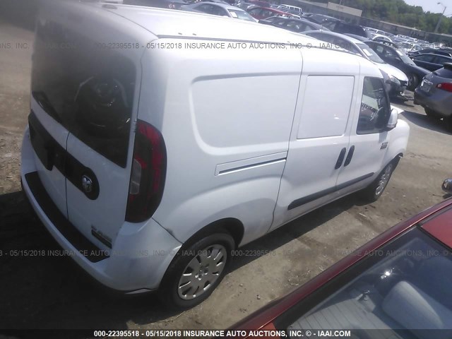 ZFBERFBB9H6D74375 - 2017 RAM PROMASTER CITY SLT WHITE photo 4