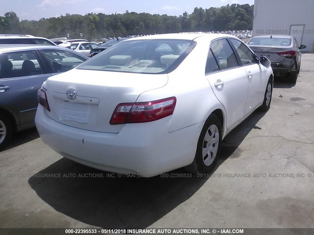 4T1BE46K39U905585 - 2009 TOYOTA CAMRY SE/LE/XLE 白色 照片 4