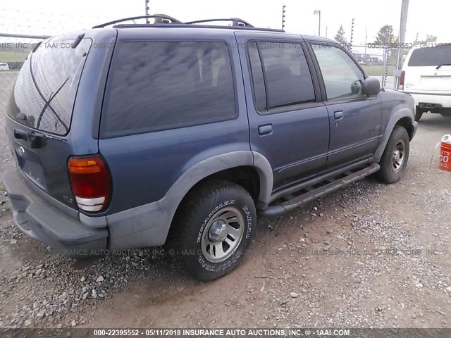 1FMZU72E11ZA82245 - 2001 FORD EXPLORER XLS Navy photo 4