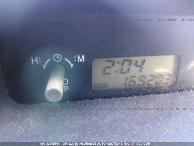 JTLKT334X40158372 - 2004 TOYOTA SCION XB BLACK photo 7