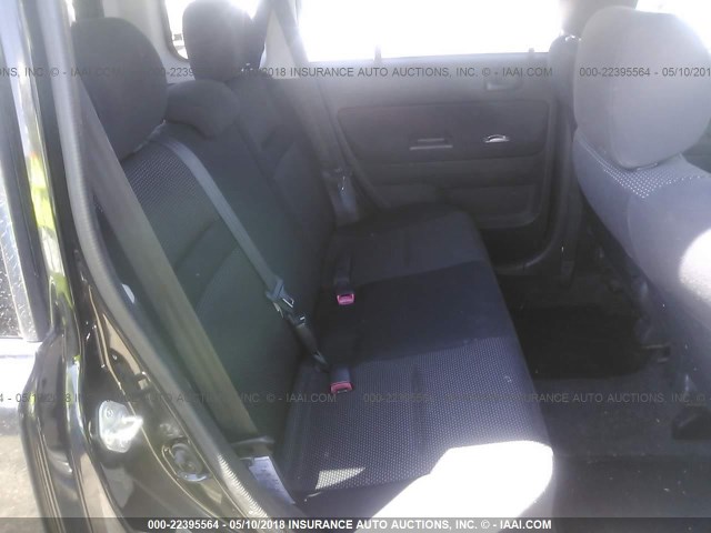 JTLKT334X40158372 - 2004 TOYOTA SCION XB BLACK photo 8