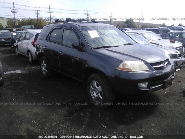 2HNYD18973H545431 - 2003 ACURA MDX TOURING GRAY photo 1