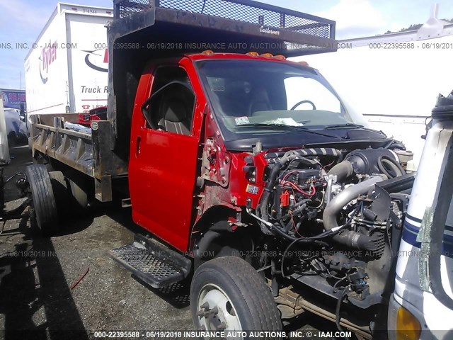 1GBE5C1216F408154 - 2006 CHEVROLET C5500 C5C042 RED photo 1