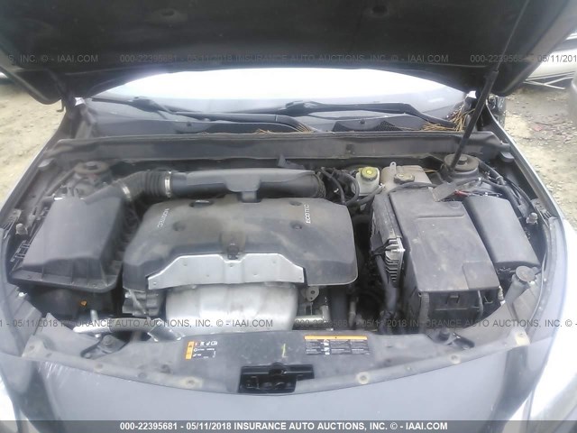1G11C5SL2FF124754 - 2015 CHEVROLET MALIBU 1LT 灰色 照片 10