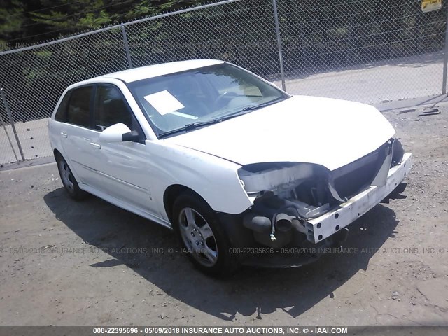 1G1ZT618X6F271216 - 2006 CHEVROLET MALIBU MAXX LT WHITE photo 1