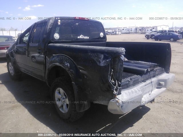 1N6AD0EV3BC445084 - 2011 NISSAN FRONTIER S/SV/SL/PRO-4X BLACK photo 3