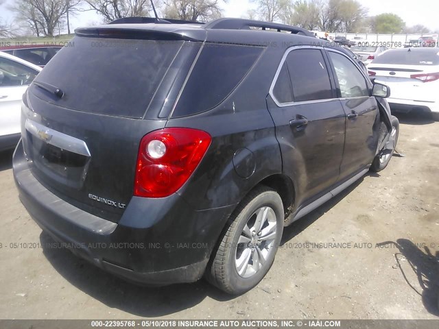 2GNFLFEK2E6172969 - 2014 CHEVROLET EQUINOX LT GRAY photo 4