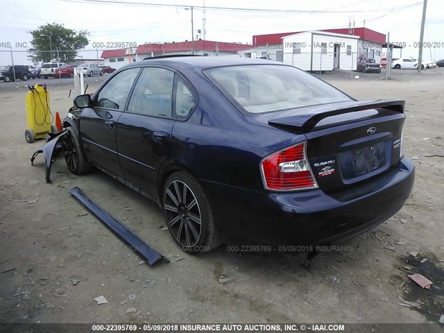 4S3BL676X66220426 - 2006 SUBARU LEGACY GT LIMITED BLUE photo 1