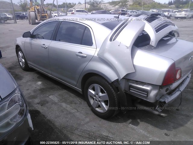 1G1ZG57B88F282977 - 2008 CHEVROLET MALIBU LS 银色 照片 3