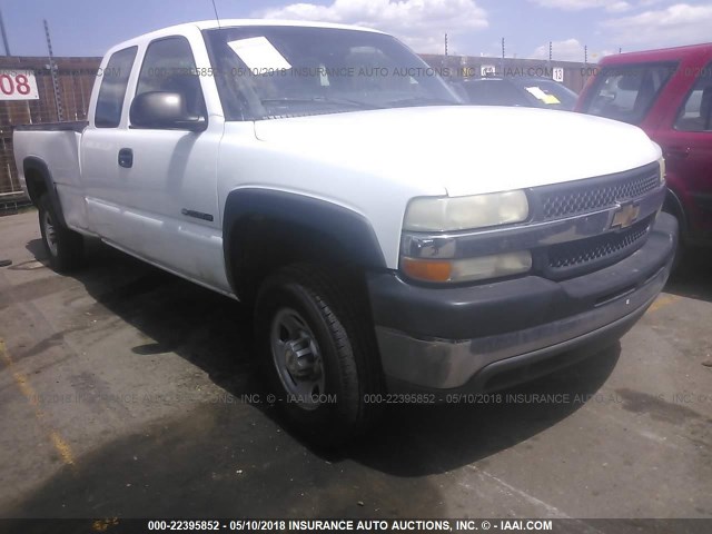 1GCHC29U41E191289 - 2001 CHEVROLET SILVERADO C2500 HEAVY DUTY WHITE photo 1