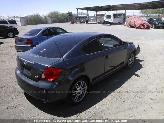 JTKDE177460114970 - 2006 TOYOTA SCION TC 绿色 照片 4
