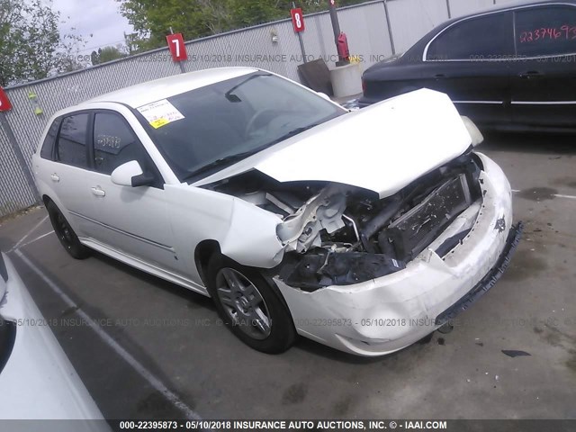 1G1ZT61806F242355 - 2006 CHEVROLET MALIBU MAXX LT WHITE photo 1