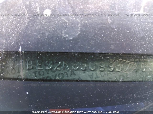 4T1BE32K85U995746 - 2005 TOYOTA CAMRY LE/XLE/SE ნაცრისფერი ფოტო 9