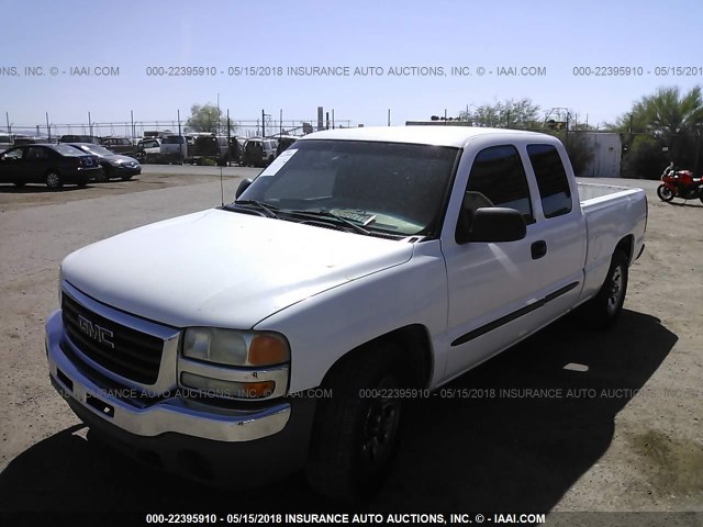 1GTEC19X65Z359004 - 2005 GMC NEW SIERRA C1500 WHITE photo 2