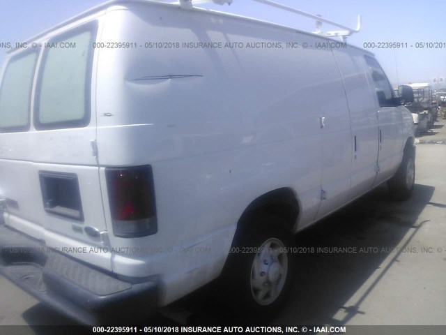 1FTNE24L79DA49127 - 2009 FORD ECONOLINE E250 VAN WHITE photo 6