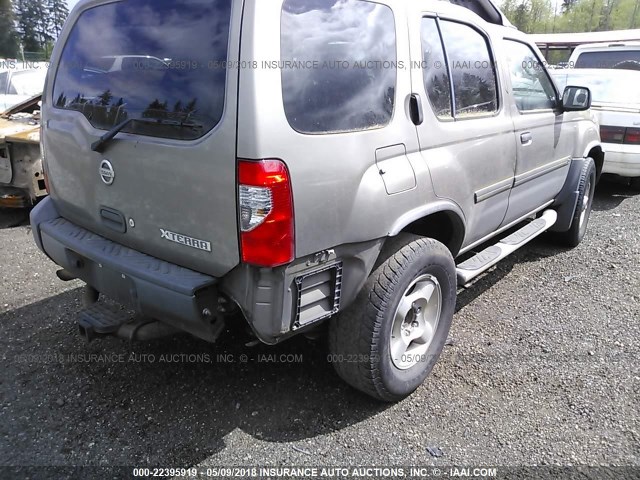 5N1ED28Y13C695412 - 2003 NISSAN XTERRA XE/SE BROWN photo 4